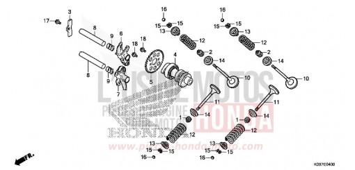 ARBRE A CAMES/SOUPAPE NSS300AK de 2019